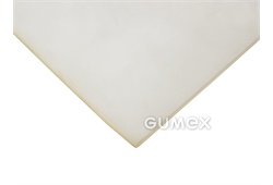 Polyuretanová deska PU100, tloušťka 5mm, šíře 1000x2000mm, 50°ShA, PU, -30°C/+80°C, transparentní